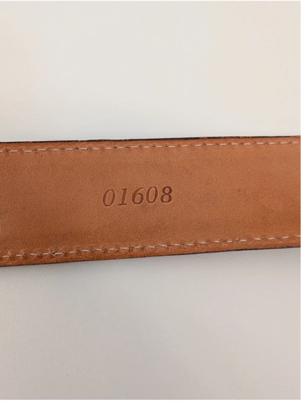 Martin Dingman 36 Brown Alligator Grain Italian Calfskin Belt USA 01608